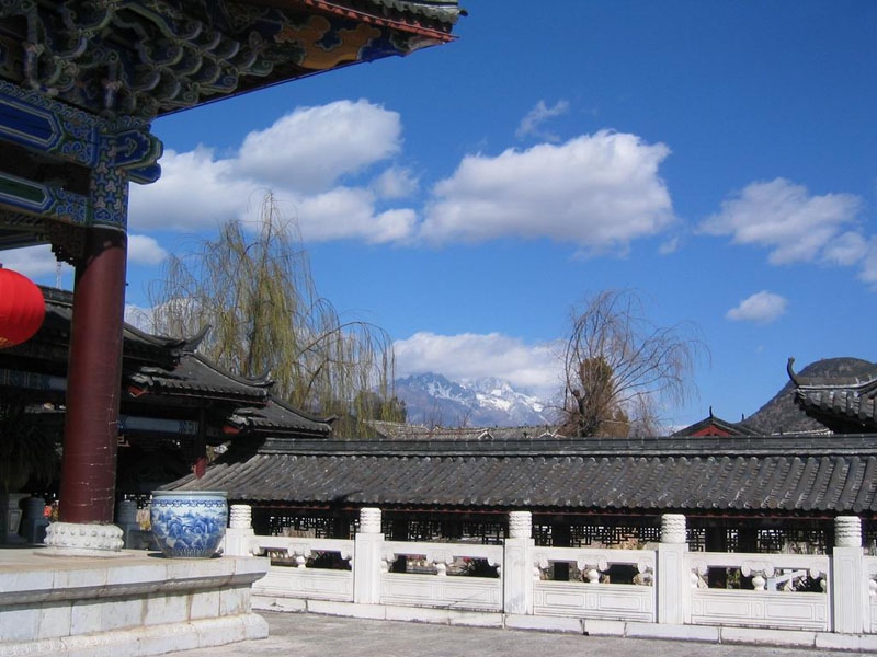 丽江木府图片,丽江木府图库,丽江木府旅游图片