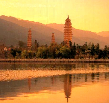 三塔倒影公园 图片,三塔倒影公园 图库,三塔倒影公园 旅游图片