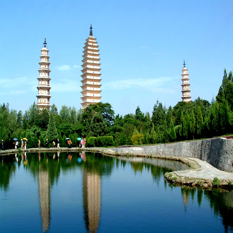 三塔倒影公园 图片,三塔倒影公园 图库,三塔倒影公园 旅游图片