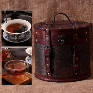 掌柜私藏 茶叶云南普洱茶 极品熟茶 特级 99年勐海老茶头 2000g