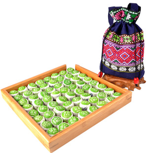 【天猫年货】包邮买3送1 荷叶迷你小沱茶250g 普洱茶 熟茶 茶叶