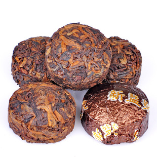 新益号普洱茶熟茶 2012精品普洱小沱茶 买50颗送飘逸杯+布袋+包邮