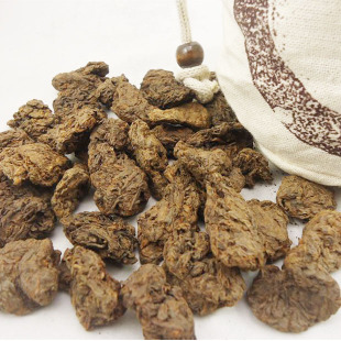特产 普洱茶 特价 散茶 勐海 熟茶 2000年极品老茶头 500克 包邮