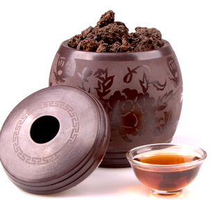 【域邦】2005年老茶头 极品金丝黑茶头 云南普洱茶 老茶头 熟茶