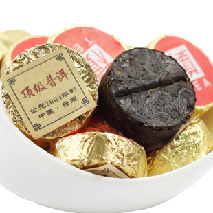 特价 云南特级普洱茶叶 红茶普洱 迷你小沱茶 熟茶 减肥刮油 包邮