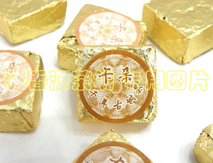 2009年康提千年乔木古茶 顶级普洱茶熟茶包快递  顶级卡朵小砖1个
