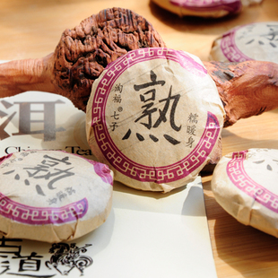 云南普洱茶 顶级小沱茶 淘福七子 熟 糯米香熟茶 新品促销